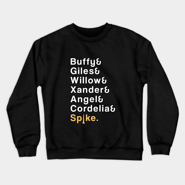 BUFFY The Vampire Slayer Crewneck Sweatshirt by Bhagila